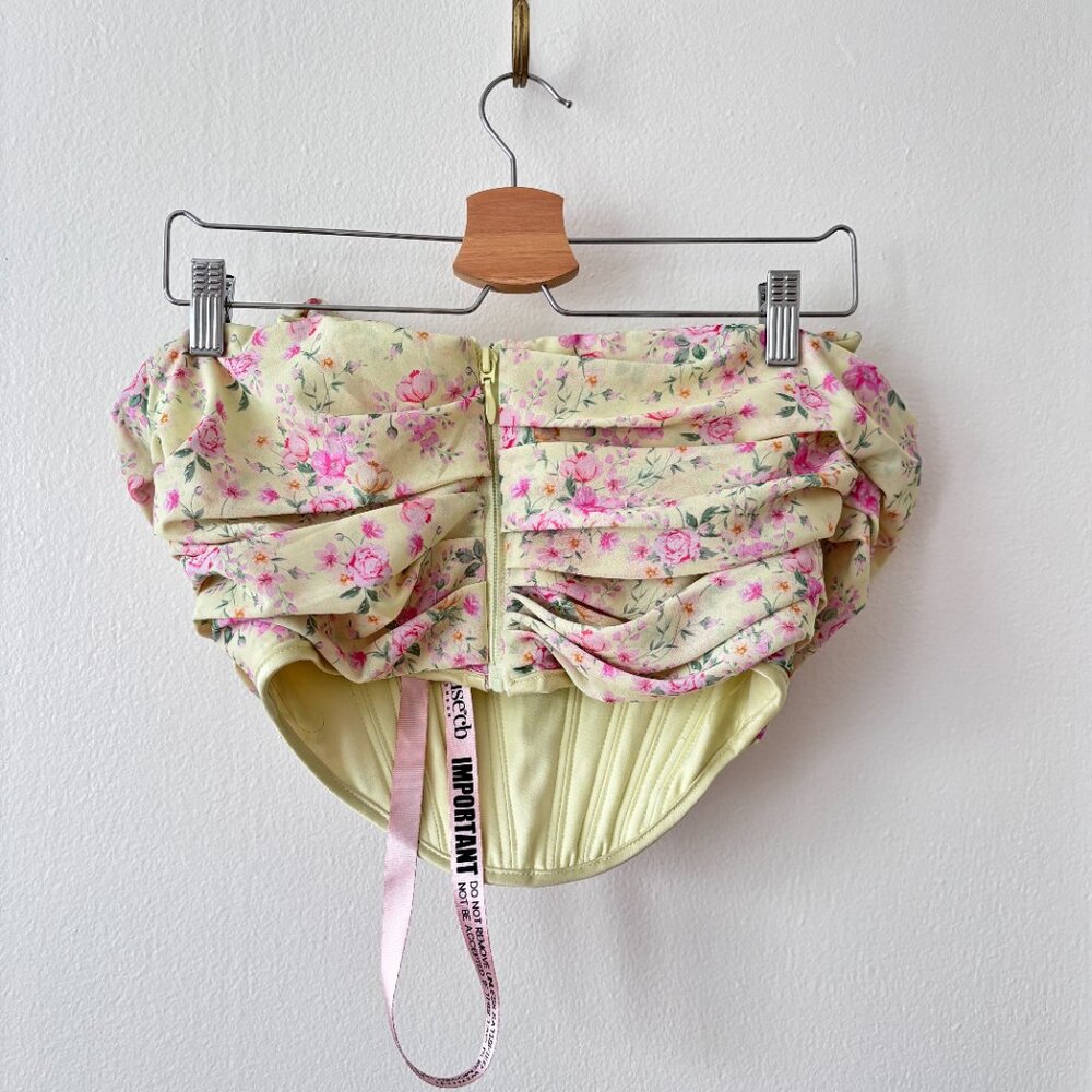 House Of CB Vivienne Ditsy Floral Strapless Corset - Picture 11 of 12